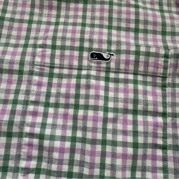 Vineyard Vines Classic Fit Tucker Shirt Button Up Collar Long Sleeve Check XXL - Picture 3 of 9